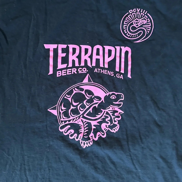 Terrapin Beer Company Black Tee size Large - Picture 2 of 3